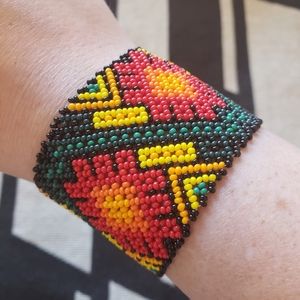 Handmade Mexican Chaquira Bracelet